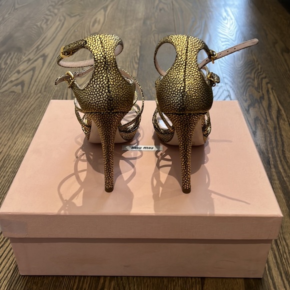 New Miu Miu sandals in size 35 for $200 - Picture 3 of 4